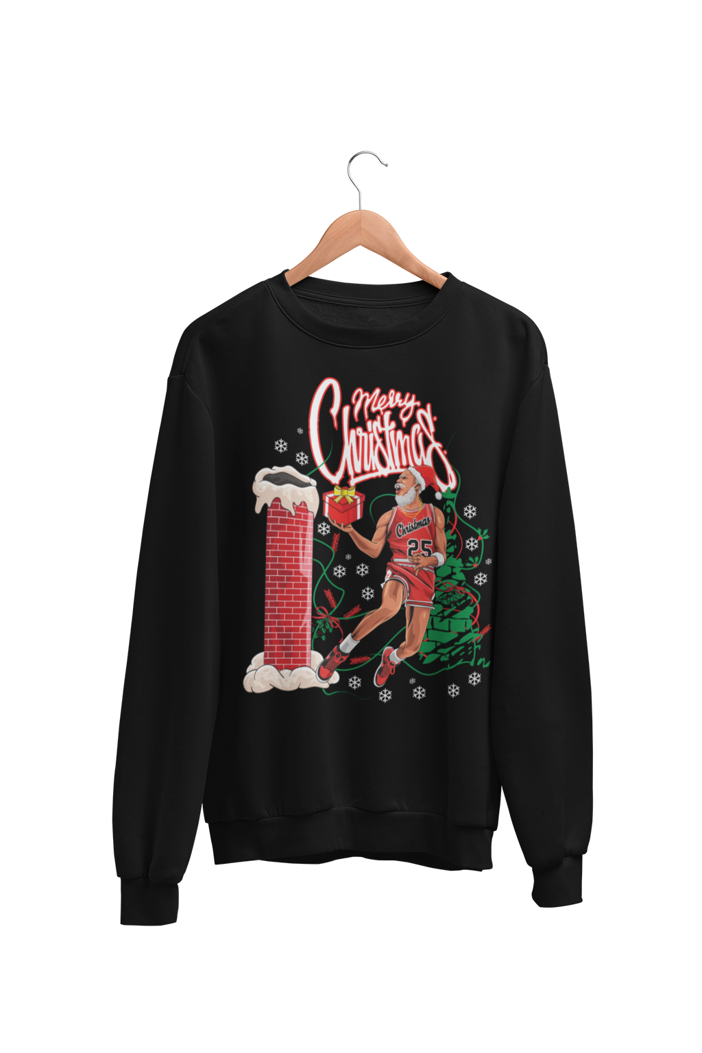 MJ Santa Claus Sweatshirt