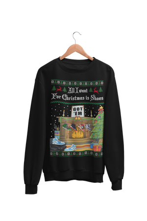 All I Want for Christmas Sweatshirt