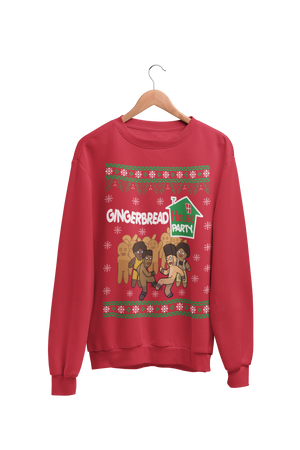 Gingerbread House Party Sweatshirt