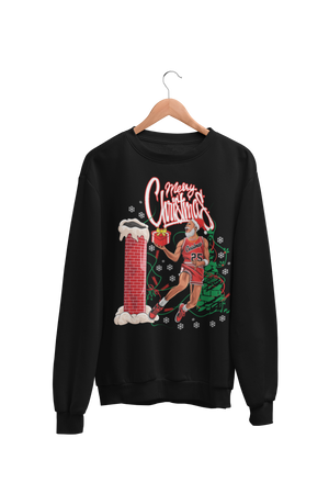 MJ Santa Claus Sweatshirt