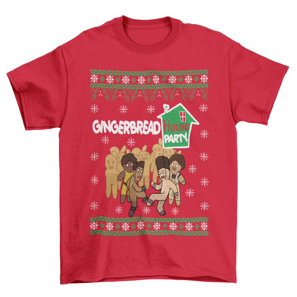 Gingerbread House Party T-Shirt